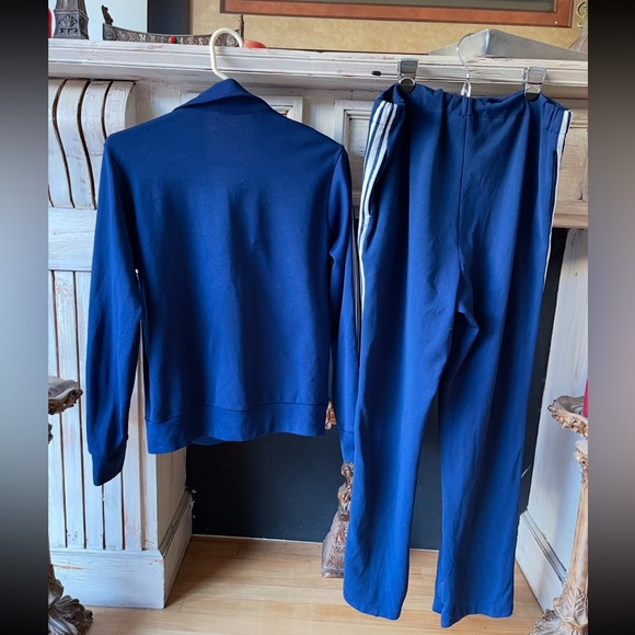 Vintage Sports Retro Athletic Trend 70’s John Gardiner’s Tennis Staff Suit S & M - Picture 7 of 9